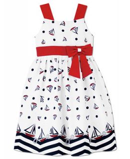 Jayne Copeland Girls Sailboat Print Dress   Kids & Baby