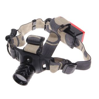 350 Lumen Cree Q5 Zoom LED Headlamp with Rear Light and 3 Modes