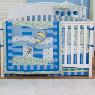 Trend Lab Dr. Seuss Oh The Places Youll Go 4 Piece Crib Bedding Set