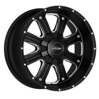 Pro Comp Alloy Wheels   Series 5182, 20x9.5 with 6 on 5.5 and 6 on 135 Bolt Pattern    Matte Black Machine