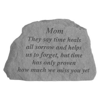They Say Time Heals Memorial Stone   Personalized Header