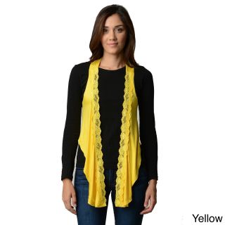 Stanzino Womens Lace Detailed Sleeveless Vest   Shopping