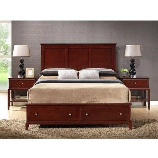 Ashby California King Storage Bed, Cappuccino