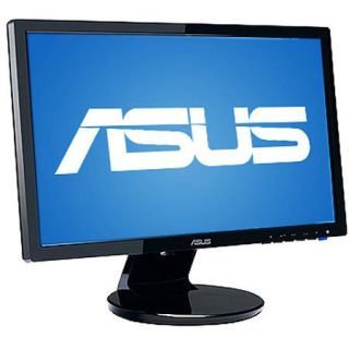 ASUS 20" Widescreen LCD Monitor, Black (VE208T)
