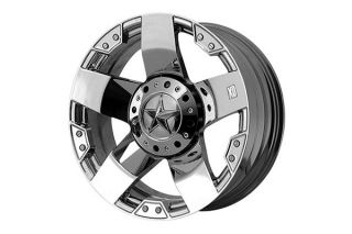 XD Series XD77579087212N   8 x 170mm Bolt Pattern Chrome 17" x 9" 775 Rockstar Chrome Wheels   Alloy Wheels & Rims