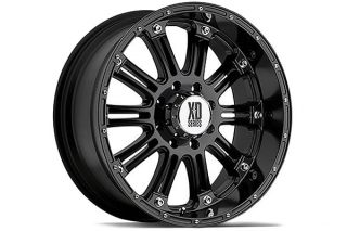XD Series XD79579050318   5 x 5" Bolt Pattern Black 17" x 9" 795 Hoss Gloss Black Wheels   Alloy Wheels & Rims