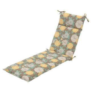 Hampton Bay Petula Outdoor Chaise Lounge Cushion 7407 01239400