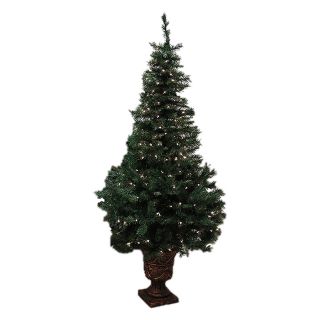 Northlight Equinox 5 ft Pre Lit Fir Artificial Christmas Tree with White Incandescent Lights