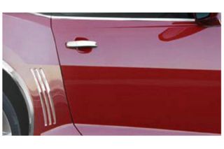 2010 2015 Chevy Camaro Chrome Door Handles   ProZ DH50100   ProZ Chrome Door Handle Covers