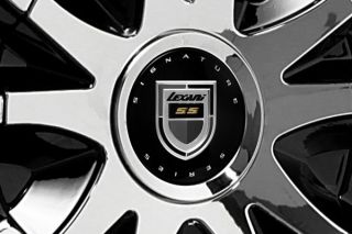 Lexani 650 2490 15 35C 1   5 x 115mm Single Bolt Pattern Chrome 24" x 9" Arte Wheels   Alloy Wheels & Rims