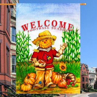 Louisville Cardinals 28 x 40 Double Sided Fall Flag