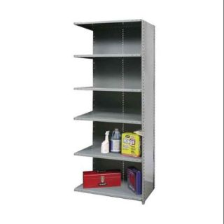 87 in. High 6 Tier Extra Heavy Duty Closed Shelving   Adder (36 in. W x 12 in. D x 87 in. H)