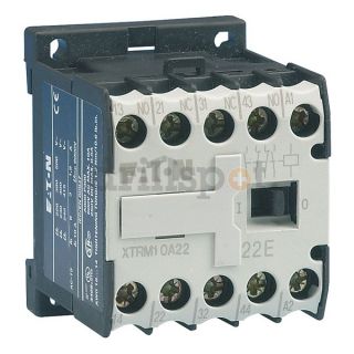 Eaton XTMC6A10TD Miniature Contactor, IEC, 24VDC, 3P, 6A