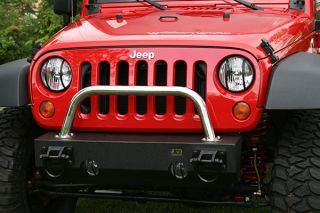 2007 2016 Jeep Wrangler Front Bumpers   Rugged Ridge 11540.71   Rugged Ridge Front XHD Bumpers