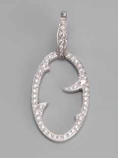 Stephen Webster Diamond 'oval Thorn' Earrings    Jewellery Atelier
