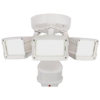 Defiant 270 Degree Outdoor White Doppler Motion Activated LED Security Floodlight MSH27920DLWDF
