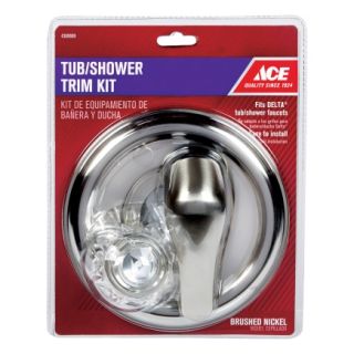 Ace Brushed Nickel Finish Tub & Shower Trim Kit For Delta (9DA0010004)   Faucet Repair Kits