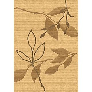 Dynamic Rugs Eclipse Beige/Brown Floral Area Rug; 311 x 57