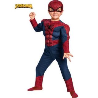 Disguise Toddler Boys Spider Man Movie 2 Muscle Chest Costume DI72999_S