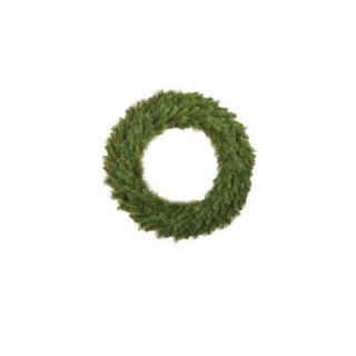Santa's Workshop 30 in. Mixed Pine Artificial Wreath with Lights 14651