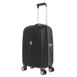 SWISSGEAR 20 in. Upright Hardside Spinner Suitcase in Black 6150202156