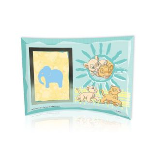 Lion King (Best Friends) Curved Glass Print with Photo Frame by Trend