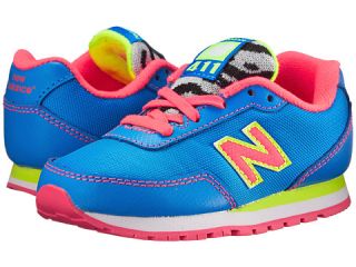 New Balance Kids 411v1 Infant Toddler Blue Pink, Shoes, New Balance