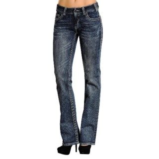 Rock & Roll Cowgirl Rhinestone Jeans (For Women) 50