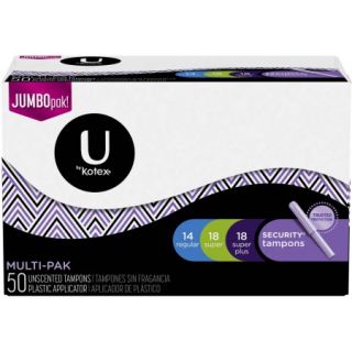Kotex Security Tampons Super 36 Count Meijer On Popscreen