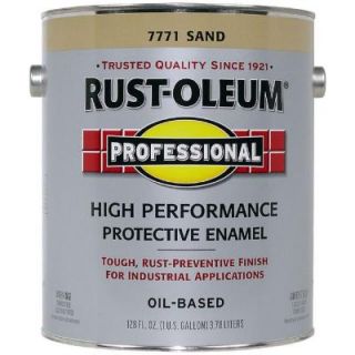 Rust Oleum Professional 1 gal. Sand Gloss Protective Enamel (Case of 2) 7771402