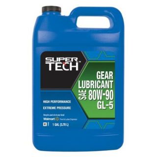 Super Tech 80W 90 High Performance Gear Oil, 1 Gallon