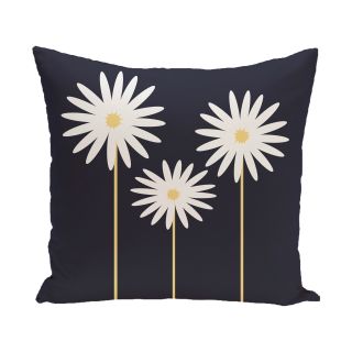 Daisy May Floral Print Outdoor Pillow by e by design