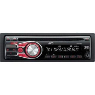 JVC KD R330 Car CD/ Player   80 W RMS   iPod/iPhone Compatible   Single DIN   LCD Display   CD RW   CD DA, , WMA   AM, FM   18, 12 x FM, AM Preset   Auxiliary Input   Detachable Front Panel