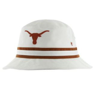 47 Brand Texas Longhorns Bucket Hat   White