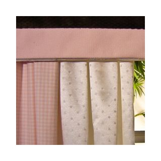 Sweet Jojo Designs Flower Pink and Green 84 Curtain Valance