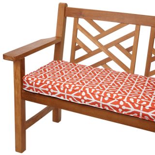Dossett Orange 48 inch Indoor/ Outdoor Corded Bench Cushion