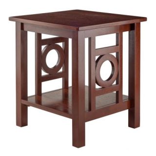 Winsome Wood Ollie End Table In Walnut