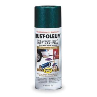 Rust Oleum Spray Paint, Racing Green, 7252830