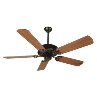 Craftmade K10678 CXL Ceiling Fan in Oiled Bronze with 52 Plus Series Walnut Blades   blades Included