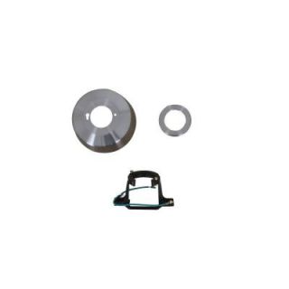 Sinclair 44 in. Brushed Nickel Ceiling Fan Replacement Mounting Bracket and Canopy Set 803548055