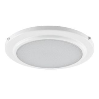 Globe Electric 5 in. White Recessed Shower Light Fixture 90036
