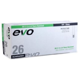 EVO Thorn Resistant Bicycle Tube   26 x 1.5/2.0   32mm Shrader Valve (26 x 1.5/2.0   32mm Shrader Valve)