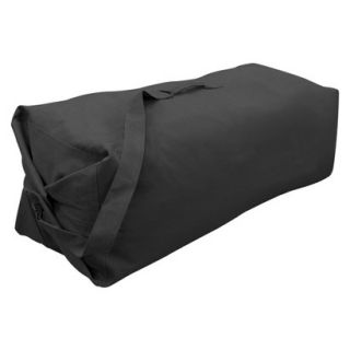 Stansport Deluxe Military Style Duffle Bag   Black