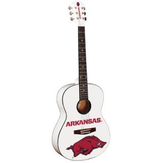 Arkansas Razorbacks Acoustic Guitar