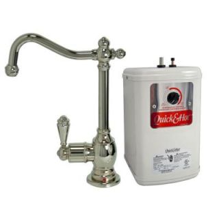 Single Handle Hot Water Dispenser Faucet with Heating Tank in Polished Nickel I7230 PN