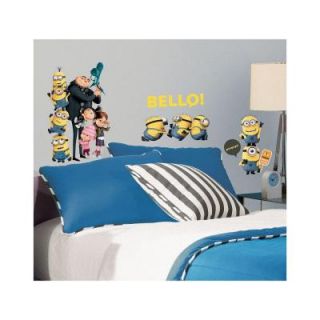 5 in. x 11.5 in. Despicable Me 2 Peel and Stick Wall Decals RMK2080SCS