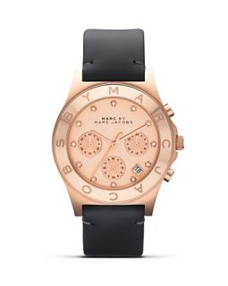 MARC BY MARC JACOBS Rose Gold Blade Watch, 40mm