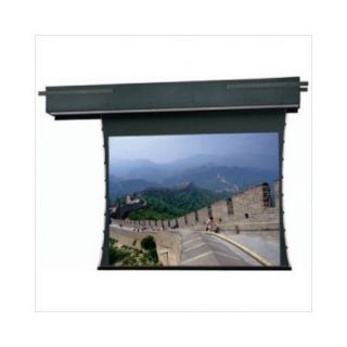 Da Lite Tensioned Executive Electrol Grey 54'' H x 96'' W Motorized Electric Projection Screen