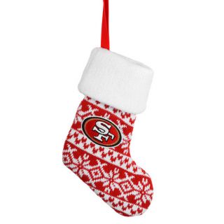 San Francisco 49ers Knit Stocking Ornament