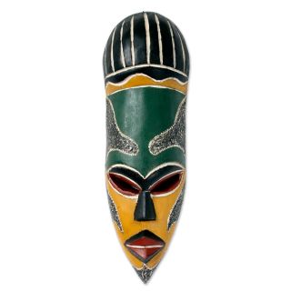 Our Traditions Wood African Mask Wall Décor